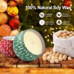 Christmas Candles Gifts for Women, 4 Pack Scented Candles Set,120 Hour Long Last... - Image 3
