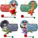 Christmas Candles Gifts for Women, 4 Pack Scented Candles Set,120 Hour Long Last... - Image 4