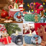 Christmas Candles Gifts for Women, 4 Pack Scented Candles Set,120 Hour Long Last... - Image 6