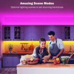 Leeleberd Led Lights for Bedroom 100 ft (2 Rolls of 50ft) Music Sync Color Chang... - Image 7