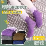Velice Wool Socks for Women Merino Wool Boot Hiking Thick Thermal Warm Winter Cr... - Image 3