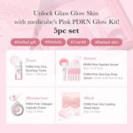 medicube Salmon DNA PDRN Trial Kit | Glass Glow Mini Skincare Set with Toner, Se... - Image 3