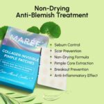 MAREE Invisible Pimple Patches - Clear Pimple Patches for Face - Hydrocolloid Ac... - Image 4