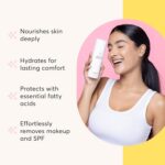 Facial Cleanser Face Wash with Grapeseed Oil, Gentle Hydrating Cleanser to Remov... - Image 6