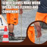 Teenyyou 2 Pairs Sewer Snake Gloves Non Slip and Reusable PVC Sewer Abrasion Res... - Image 4