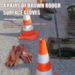 Teenyyou 2 Pairs Sewer Snake Gloves Non Slip and Reusable PVC Sewer Abrasion Res... - Image 5