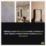 Meoded Paint & Plaster | Crystal Brush Glitter Paint | Decorative Sparkle Finish... - Image 4