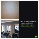 Meoded Paint & Plaster | Crystal Brush Glitter Paint | Decorative Sparkle Finish... - Image 7