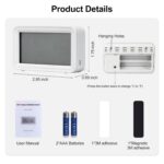eMylo Smart WiFi Thermometer Hygrometer, Indoor Wireless Temperature Humidity Se... - Image 9