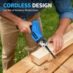 FULLYEA Reciprocating Saw Cordless, 0-3500SPM Variable Speed Reciprocating Saws ... - Image 7