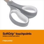Fiskars All Purpose Scissors, High Performance Cutting, Stainless Steel Blades, ... - Image 5