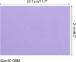 MECCANIXITY 100 Sheets Colored Copy Paper 8.3 x 11.7 Inch Printer Paper 80gsm Li... - Image 3
