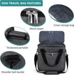 BAGLHER Dog Travel Bag, Pet Travel Bag (ALL Pet Travel Supplies), With 2 Pet Foo... - Image 5