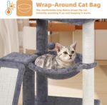 YOUPET Cat Tree with Cat Scratching Post for Indoor Cats, Cat Tower with Scratch... - Image 5