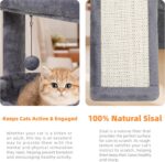 YOUPET Cat Tree with Cat Scratching Post for Indoor Cats, Cat Tower with Scratch... - Image 7