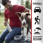 Franklin Pet Supply Co. Spill Proof Pet Bowl - No Splash Travel Water + Food Dis... - Image 7
