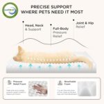 Bedsure Dog Beds Large Sized Dog - Comfy Flat Pet Beds with Removable Washable C... - Image 4