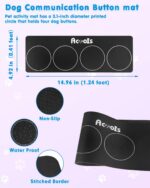 Acools Dog Buttons for Communication, 4 Dog Talking Button Set, Speaking Buttons... - Image 6