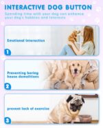 Acools Dog Buttons for Communication, 4 Dog Talking Button Set, Speaking Buttons... - Image 8