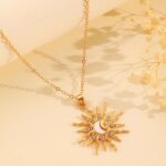 14K Gold Plated Pendant Necklace for Women - Dainty Tiny Pendant Choker, Delicat... - Image 6