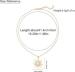 14K Gold Plated Pendant Necklace for Women - Dainty Tiny Pendant Choker, Delicat... - Image 7