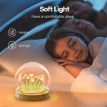 Tulips Night Light, Mothers Day Gifts for Mom Grandma, Everlasting Flower Tulip ... - Image 3