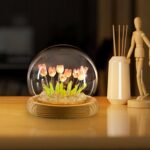 Tulips Night Light, Mothers Day Gifts for Mom Grandma, Everlasting Flower Tulip ... - Image 8