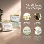 MESMOS Mindfulness Perpetual Flip Calendar with 366 Daily Affirmations - Self Ca... - Image 4