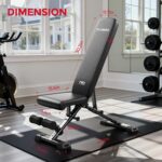 FLYBIRD WB5 Weight Bench, ASTM-Certified 800LBS Adjustable Weight Bench Workout ... - Image 10