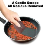 Pan Scraper, 5 Pcs Pot Scraper Plastic, Pot Scraper Non Scratch for Cast Iron, P... - Image 5
