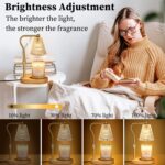 seenlast Candle Warmer Lamp with Timer Dimmer Adjustable Height for New Home Bed... - Image 3