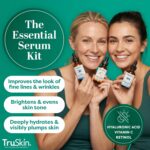 TruSkin Face Serum Trio - Vitamin C, Retinol & Hyaluronic Acid Anti-Aging Serums... - Image 3