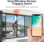 WiFi Door Window Sensor: Smart Contact Sensor with App Alerts, Door Open Detecto... - Image 3
