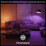 Philips Hue Smart LED A19 Bulb 2-Pack, White Color Ambiance, E26 Base, 7.2W, Ful... - Image 7