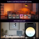 Philips Hue Smart LED A19 Bulb 2-Pack, White Color Ambiance, E26 Base, 7.2W, Ful... - Image 9