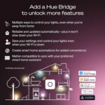 Philips Hue Smart LED A19 Bulb 2-Pack, White Color Ambiance, E26 Base, 7.2W, Ful... - Image 10