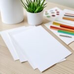 50 Sheets of Heavyweight White Cardstock Ideal for Business Cards, Art Projects,... - Image 3