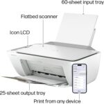 HP DeskJet 2827e Wireless All-in-One Color Inkjet Printer, Scanner, Copier, Best... - Image 5