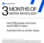 HP DeskJet 2827e Wireless All-in-One Color Inkjet Printer, Scanner, Copier, Best... - Image 6
