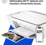 HP DeskJet 2827e Wireless All-in-One Color Inkjet Printer, Scanner, Copier, Best... - Image 12
