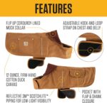 Carhartt Firm Duck Dog Chore Coat, Insulated Weather Resistant Jacket for Cold a... - Image 3