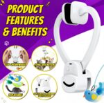 Interactive Cat Toys for Indoor Cats: Automatic Flying Bird Feather Wand Chase E... - Image 5