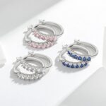 Today 2025 925 Sterling Silver Earrings For Women Amaon Outlet Clearance+Sales T... - Image 5