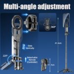 4 in 1 Magnetic Tripod Pocket Selfie Stick Extendable Cell Phone Stand Portable ... - Image 4