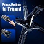 4 in 1 Magnetic Tripod Pocket Selfie Stick Extendable Cell Phone Stand Portable ... - Image 6
