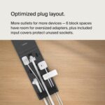 Belkin 12-Outlet Surge Protector Power Strip w/ 12 AC Outlets & 8ft Flat Plug, U... - Image 5