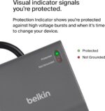 Belkin 12-Outlet Surge Protector Power Strip w/ 12 AC Outlets & 8ft Flat Plug, U... - Image 8