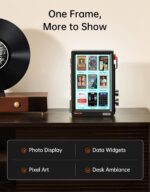 Divoom Times Frame – 10.1" WiFi 6 Digital Picture Frame & Smart Desk Display, No... - Image 3