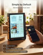 Divoom Times Frame – 10.1" WiFi 6 Digital Picture Frame & Smart Desk Display, No... - Image 8