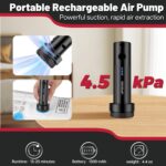 UPGOGO Vacuum Storage Bags with Portable Electric Pump,Vacuum Seal Bags for Clot... - Image 4